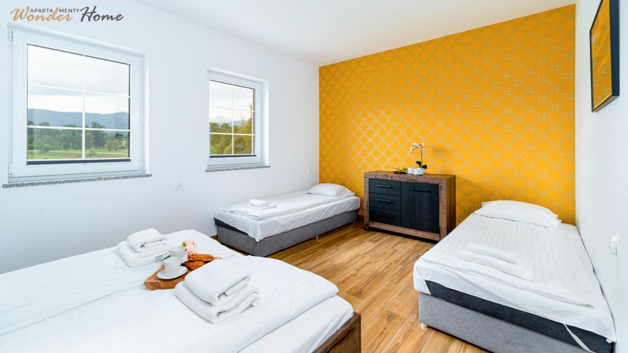 Wonder Home - Apartamenty Halo Karkonosze Z Ogrodem, Sezonowym Basenem, Placem Zabaw I Widokiem Na Sniezke - Zlokalizowane Blisko Karpacza Mysłakowice Buitenkant foto