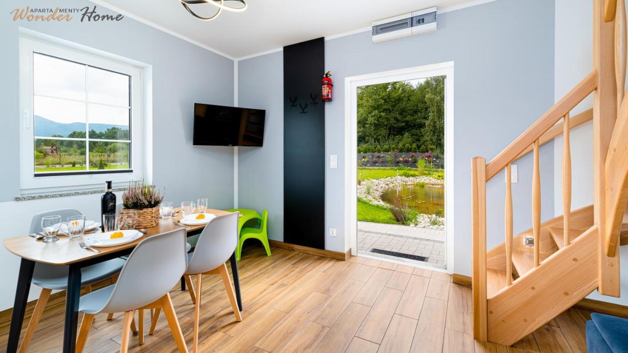 Wonder Home - Apartamenty Halo Karkonosze Z Ogrodem, Sezonowym Basenem, Placem Zabaw I Widokiem Na Sniezke - Zlokalizowane Blisko Karpacza Mysłakowice Buitenkant foto